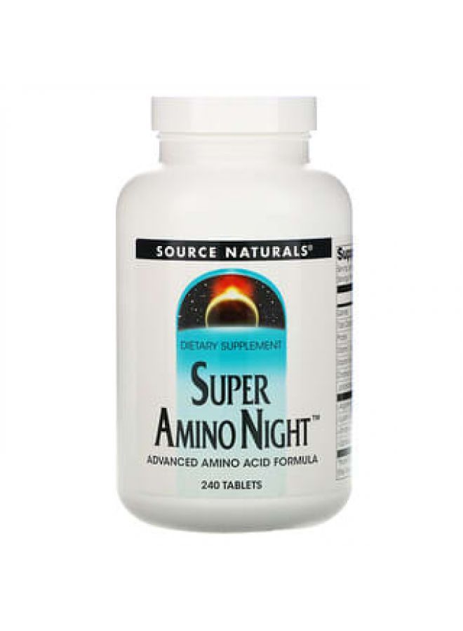 Source Naturals Source Naturals Super Amino Night 240 Tablets 