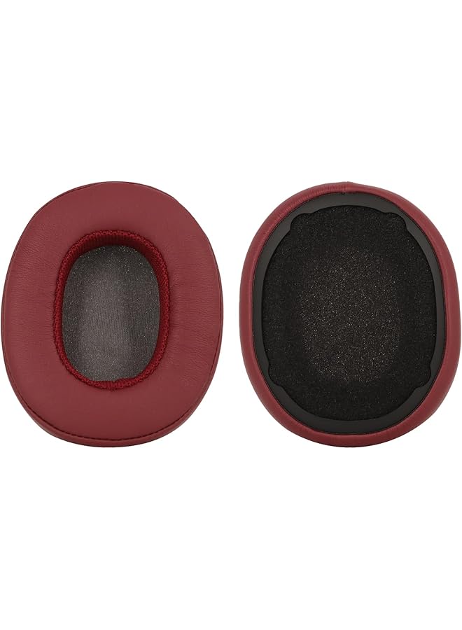erorex Hesh 3 Ear Pad Replacement Cushions Protein Leather Ear Cups Compatible With Skullcandy Crusher Wireless Crusher Anc Evo Hesh Anc Evo Hesh 3 Wireless Headphones Claret Red - Image 3