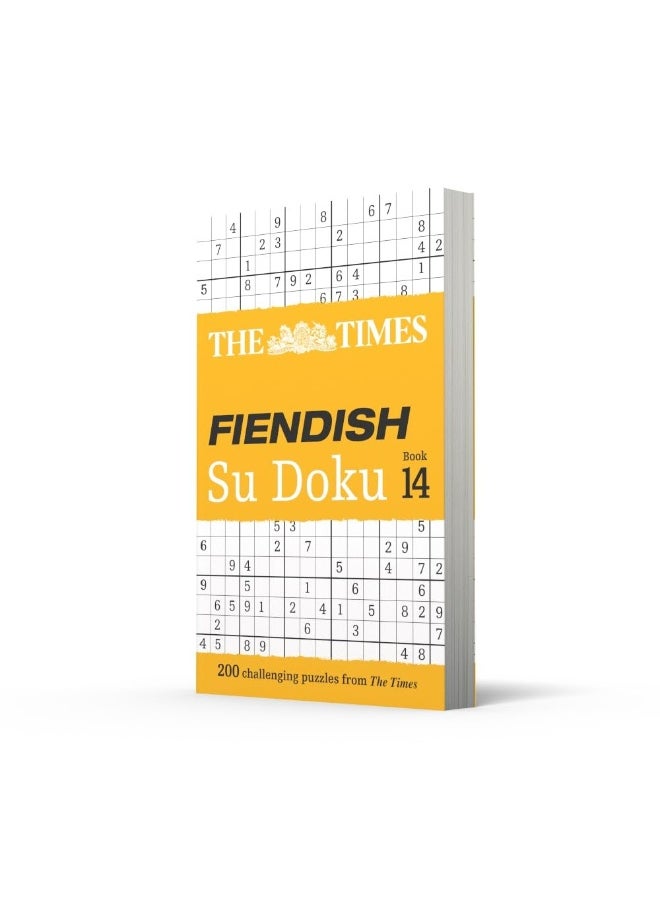 null - The Times Fiendish Su Doku Book 14: 200 challenging Su Doku puzzles - Image 1