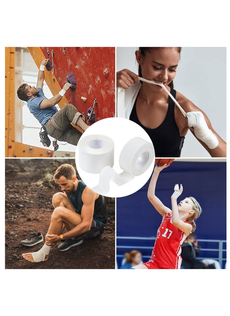 Cuken 3-Roll Zinc Oxide Tape, Breathable Wrist Finger Strapping Tape Cohesive Bandage Flexible- 2.5cm X 10m  - Image 4