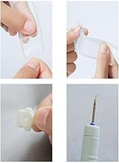 Generic "Imported Sheet Clip Syringe Set - Bed Sheets & Sheets Stability (300 Plastic + 24 Buttons) - for Bedding and Coverlets Stability" 