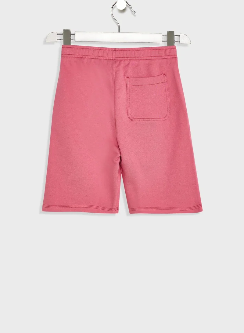 LACOSTE Kids Logo Casual Shorts