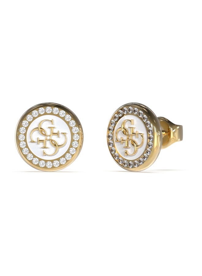 GUESS Ladies Gold Earrings
