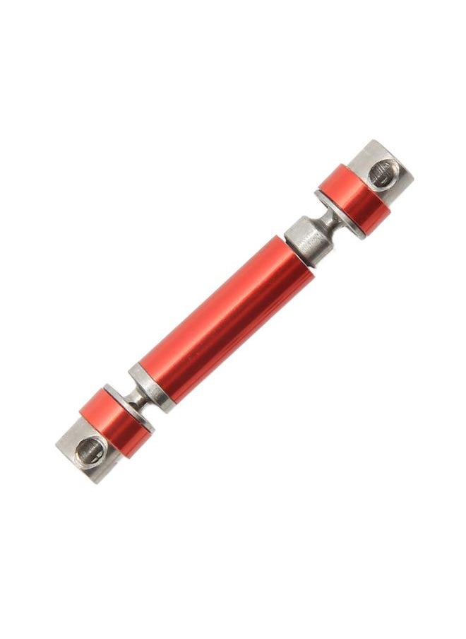 Thoraya RC Drive Shaft Steel Metal Mid Drive Shaft RC Car Accessories for Axial 1/24 for SCX24 Climbing Car 45‑60mm Red  - Image 2