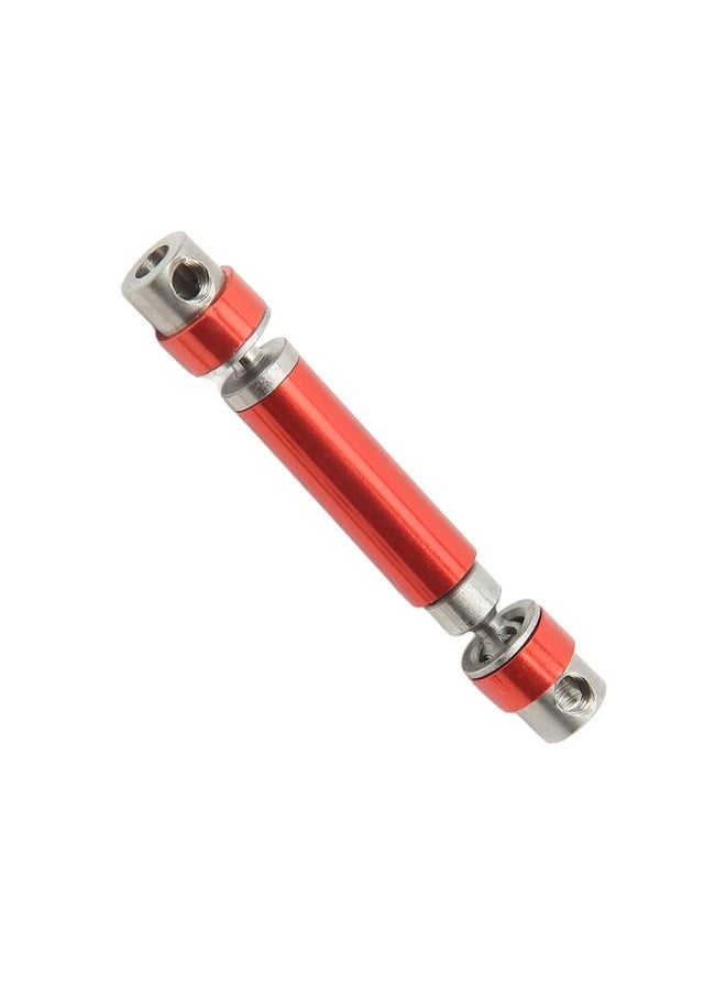 Thoraya RC Drive Shaft Steel Metal Mid Drive Shaft RC Car Accessories for Axial 1/24 for SCX24 Climbing Car 45‑60mm Red  - Image 4