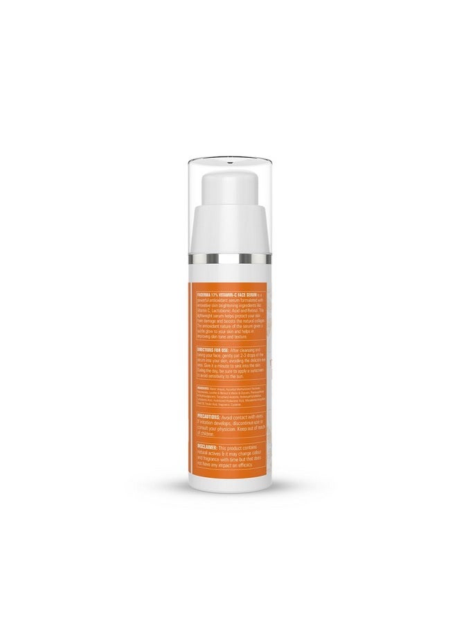 FIXDERMA 17% Vitamin C Face Serum For Glowing Skin Retinol Face Serum Skin Brightening Vit C Serum For Women And Men Anti Aging Night Face Serum Niacinamide Serum 30G  - Image 2
