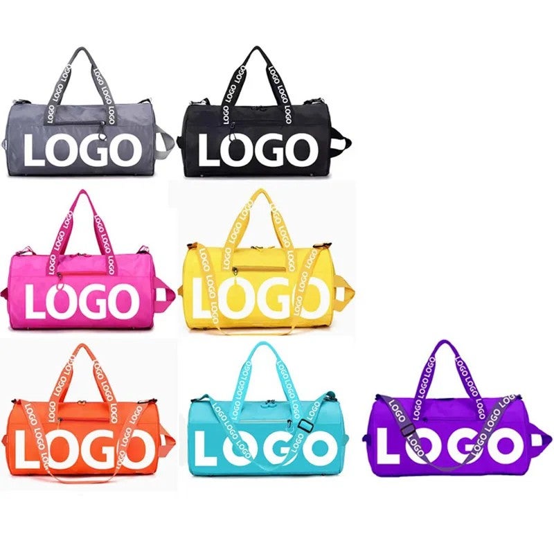 Y&D Manufacturer  Travel Sports Fitness Bag Nylon Printing Hand-held Shoulder Leisure Women Gym Duffel Bag - Image 3