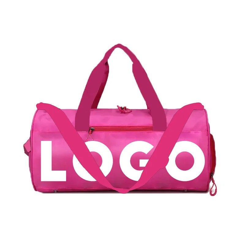 Y&D Manufacturer  Travel Sports Fitness Bag Nylon Printing Hand-held Shoulder Leisure Women Gym Duffel Bag - Image 1