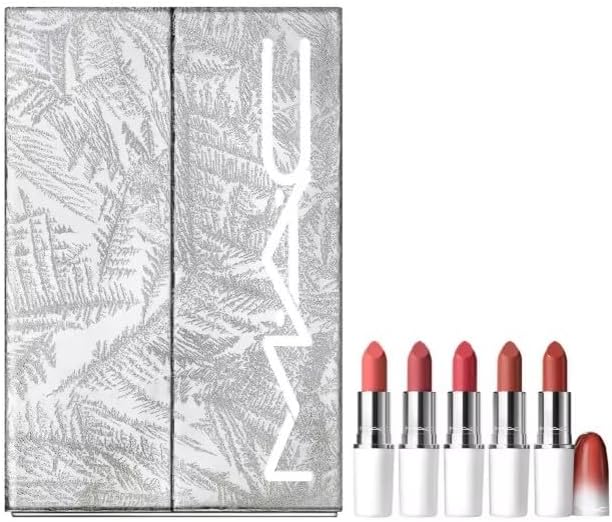 MAC Frostbitten Kiss Lustreglass Lipstick Bestsellers XMAS23