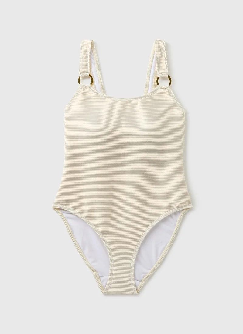 Matalan Coral Floral Highwaist Bikini Bottoms