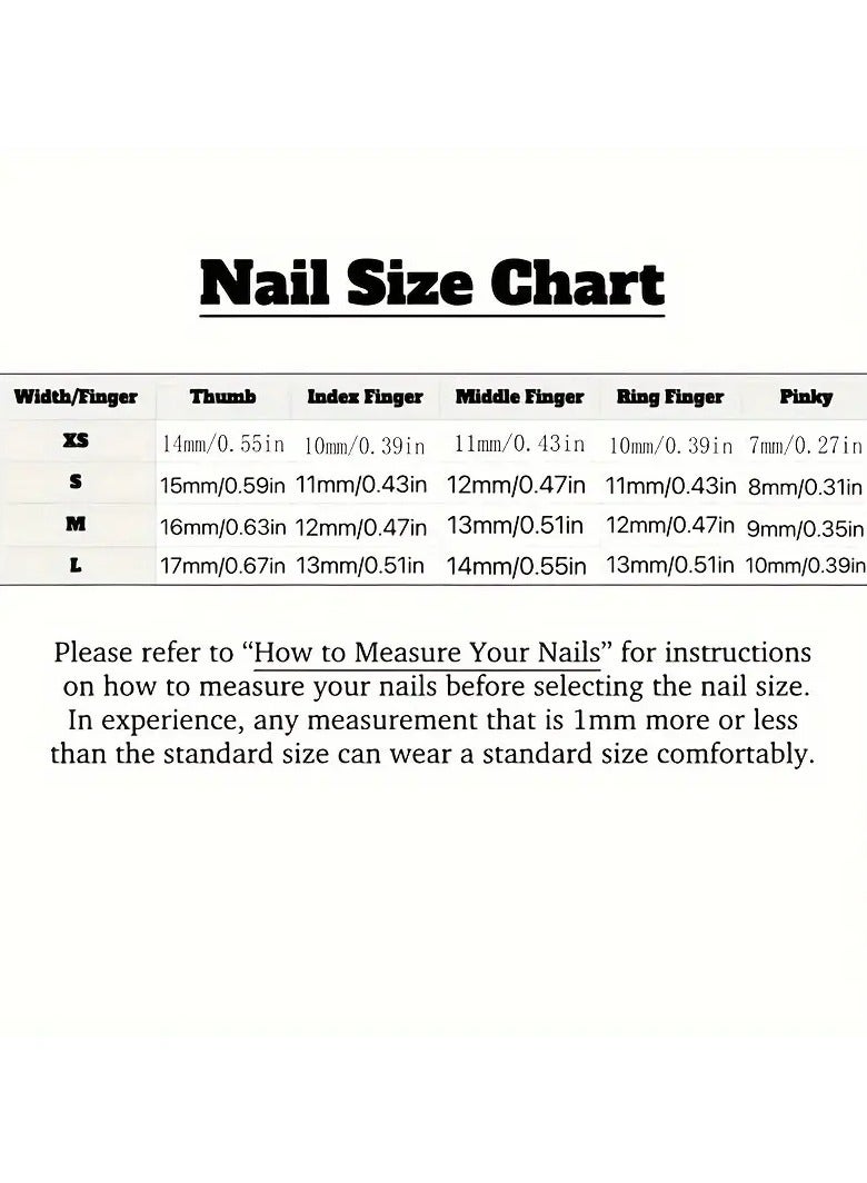 Rozino 10pcs Handmade Wearable Nail Heavy Industry Gradient Hand-painted Spring Flash Diamond Girl Reusable with Tool Kit Pure Handmade Wearable Nail Manicure - LARGE  - Image 2