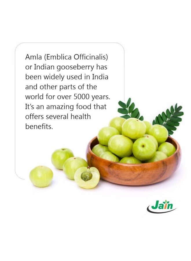 JAIN Dried Amla Powder For Eating And Drinking,1Kg (1000G)|Natural Indian Gooseberry Powder For Healthy Hair And Skin|Anti-Oxidant - Image 2