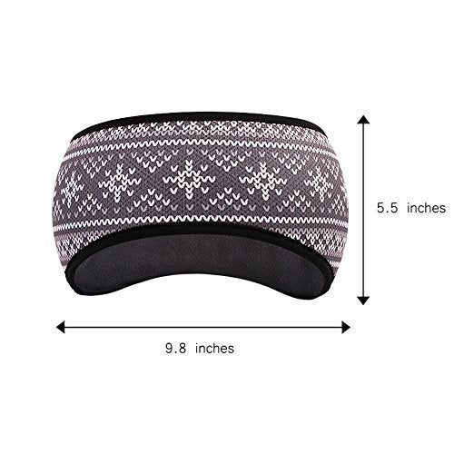 TClian Women's Ear Warmer Winter Head Band Ski Ear Muff Stretch Hair Band Accessories Perfect for Winter Running Yoga Skiing & Daily Wear – 4 Colors (HBW-05) - Image 4