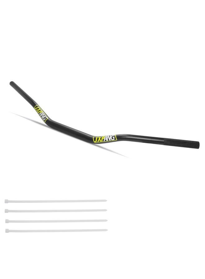 JXPANG 1-1/8" 28mm Fat Handlebars Motorcycle Handle Bars For Dirt Pit Bike CRF CR YZ WR KX KLX RM RMZ RMX DRZ (Black) - Image 1