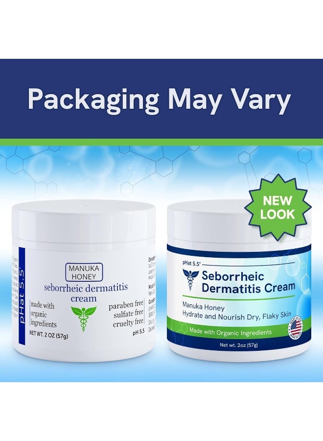 pHat 5.5 pHat 5.5 Seborrheic Dermatitis Cream with Manuka Honey, Coconut Oil and Aloe Vera - Image 2