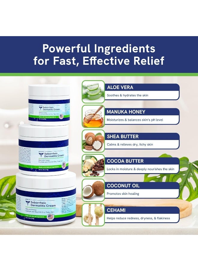 pHat 5.5 pHat 5.5 Seborrheic Dermatitis Cream with Manuka Honey, Coconut Oil and Aloe Vera - Image 3