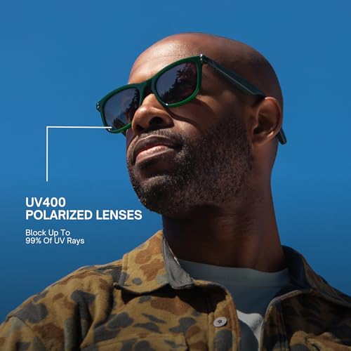 Eddie Bauer Smart Glasses for Men Bluetooth Smart Glasses with UV400 Polarized Lenses, Open Ear Speakers & Microphone Velocity (Standard) - Image 3