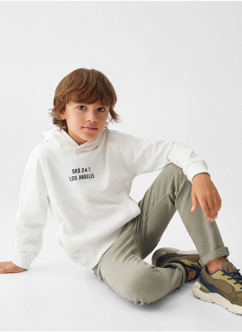 MANGO - Kids Essential Sweatpants - Image 1