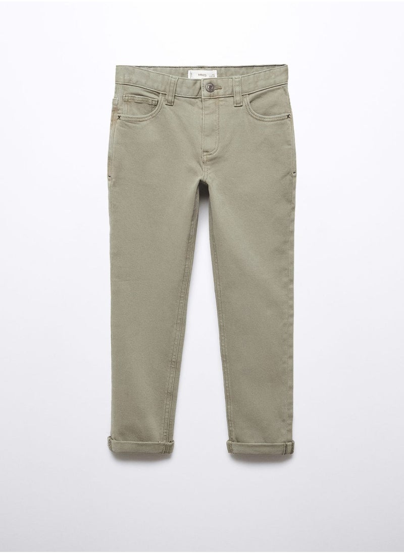 MANGO - Kids Essential Sweatpants - Image 1