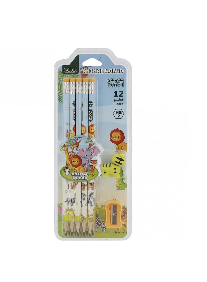 ROCO Animals Stationery Set