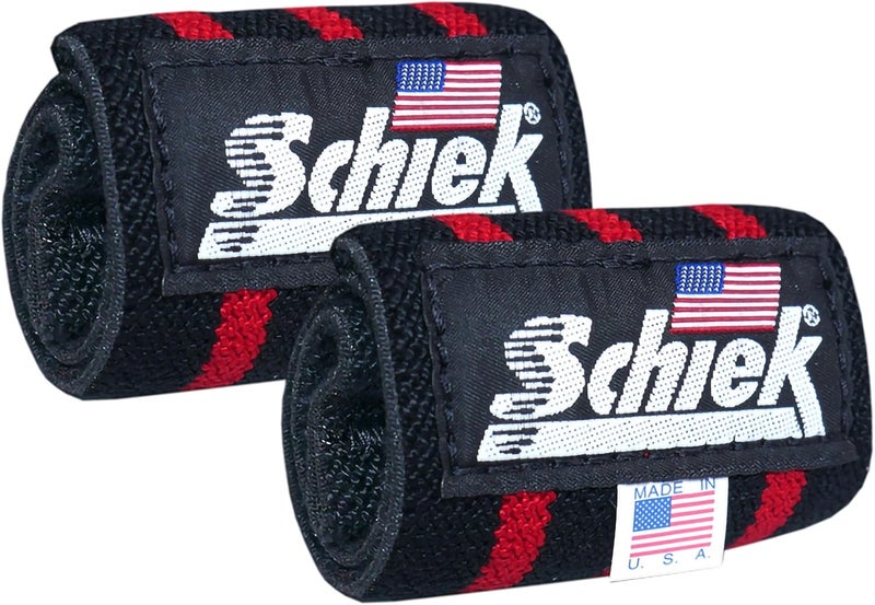 Schiek Sports Heavy Duty Model Wrist Wraps - Gym Workouts Wrist Support - Weight Lifting - Image 1