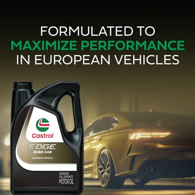 Castrol Edge Euro 5W-30 K Advanced Full Synthetic Motor Oil, 1 Quart, Pack Of 6 - Image 3