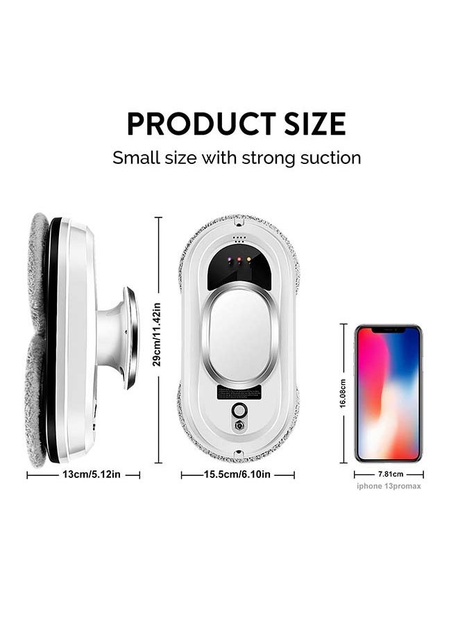 Generic - Window Cleaner Robot,Smart Glass Cleaning Robotic with 5600Pa Strong Suction,Remote Control Window Cleaning Robot for Windows/Tiles/Class Door - Image 1