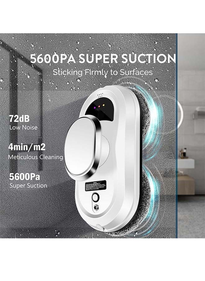 Generic - Window Cleaner Robot,Smart Glass Cleaning Robotic with 5600Pa Strong Suction,Remote Control Window Cleaning Robot for Windows/Tiles/Class Door - Image 1