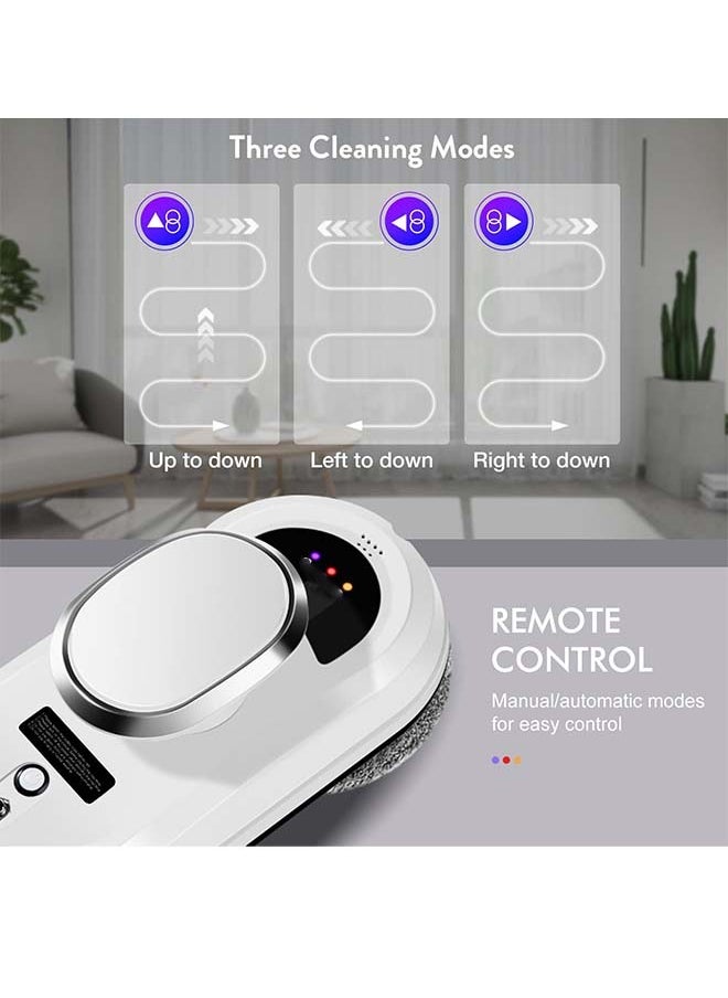 Generic - Window Cleaner Robot,Smart Glass Cleaning Robotic with 5600Pa Strong Suction,Remote Control Window Cleaning Robot for Windows/Tiles/Class Door - Image 1