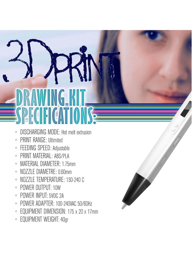 Generic MYNT3D three-dimensional painting pen with OLED display RP800A  - Image 5