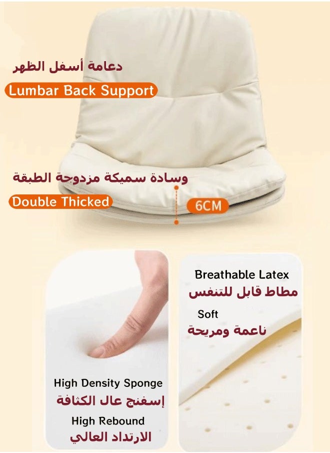 ماركة غير محددة - كرسي مكتب مكتبي، كرسي كمبيوتر دوار كرسي كمبيوتر دوار كرسي دراسة كرسي ألعاب قابل للتعديل الارتفاع كرسي ألعاب مكياج كرسي مريح مريح كرسي كمبيوتر مستلق كرسي مهام كمبيوتر بعجلة صامتة للمكتب المنزلي - Image 1