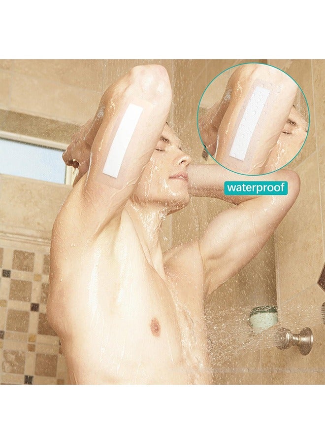 Beyond C-Section complex Waterproof Bandages, 10*25cm Tummy Tuck Shower Protector Scar Covers, Protective Pad Patches, Large Wound Care Supplies (Clean)  - Image 3