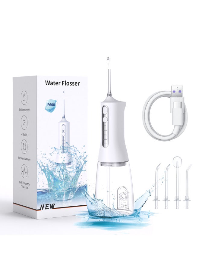 Portable Electric Household Pulse Dental Irrigator With Large Capacity, Desktop Cleaning And Disinfection, Usb Fully Automatic