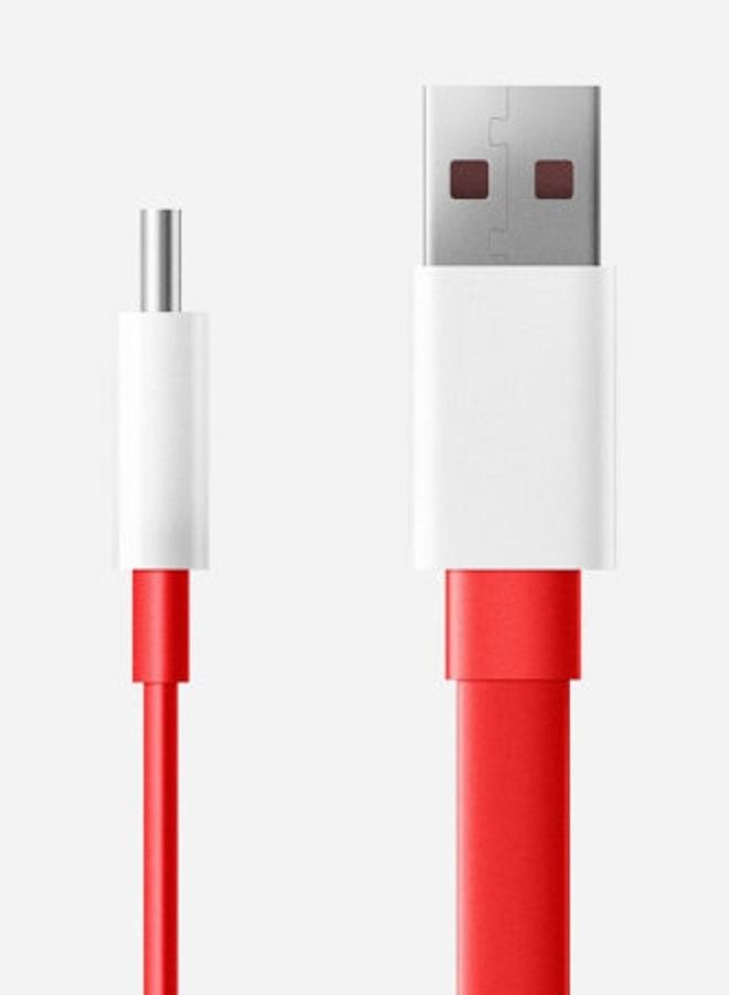 CATANES USB-C Fast Charging Warp Cable 1m Red - Image 3