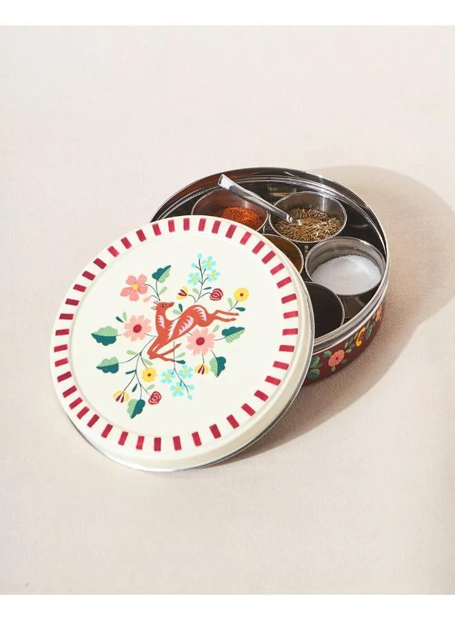 Chumbak Hangul Hand-painted Masala Box | Kashmir Trails