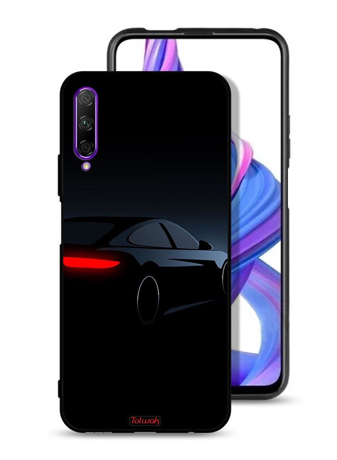 Tolwak Honor 9X Pro Protective Case Cover Dark Car - Image 1