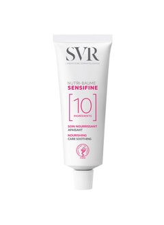 SVR Sensifine Nutri Balm Nourishing Rich Face Cream With Shea Butter & Squalene For Sensitive, Very Dry Skin. 24Hr Soothing, Fragrance-Free Moisturizer, 1.3 Fl.Oz.  - Image 1