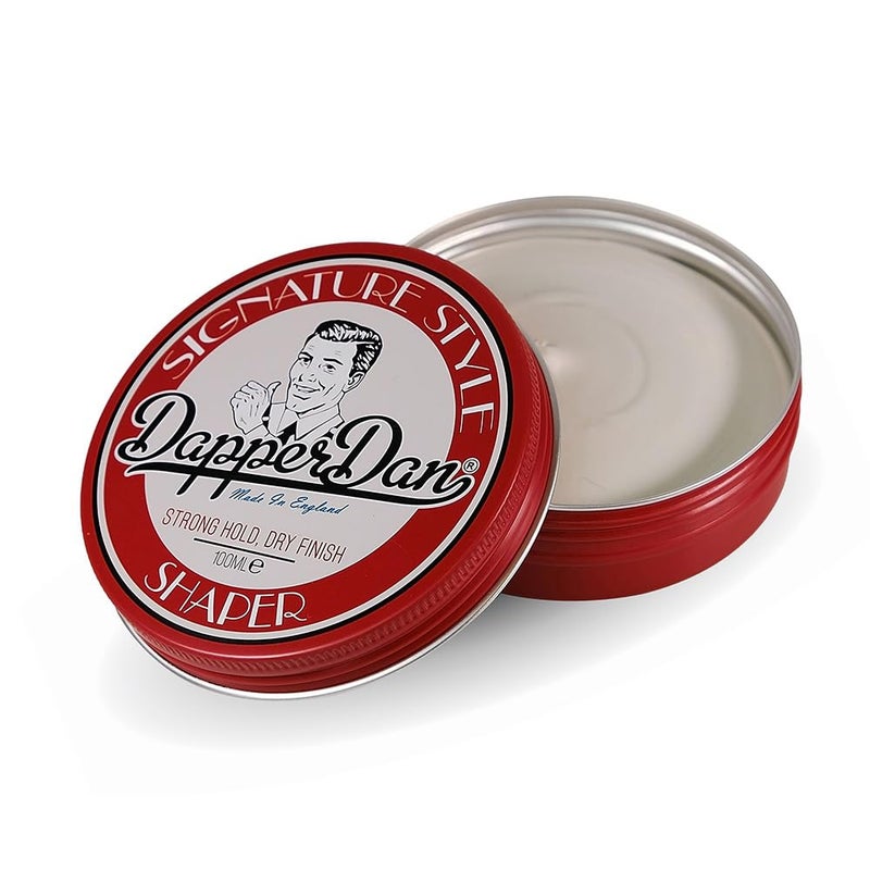 Dapper Dan Signature Style Shaper, Strong Hold Dry Finish Hair Shaper Clay, for Short to Medium Length Styles, Creates Texture and Seperation, Tuscan Vanilla Fragrance, 100ml - Image 5