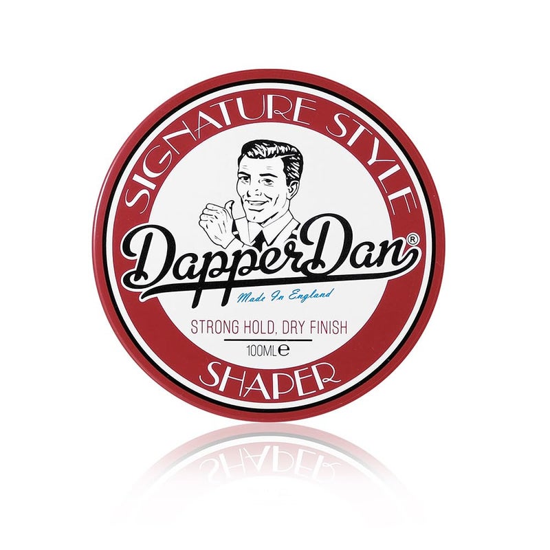 Dapper Dan Signature Style Shaper, Strong Hold Dry Finish Hair Shaper Clay, for Short to Medium Length Styles, Creates Texture and Seperation, Tuscan Vanilla Fragrance, 100ml - Image 1