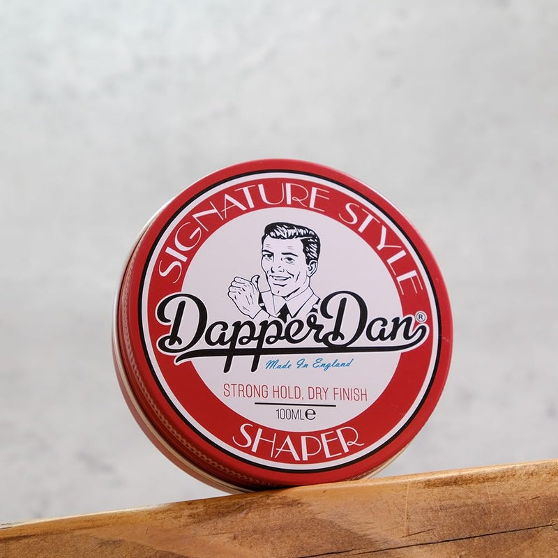 Dapper Dan Signature Style Shaper, Strong Hold Dry Finish Hair Shaper Clay, for Short to Medium Length Styles, Creates Texture and Seperation, Tuscan Vanilla Fragrance, 100ml - Image 3