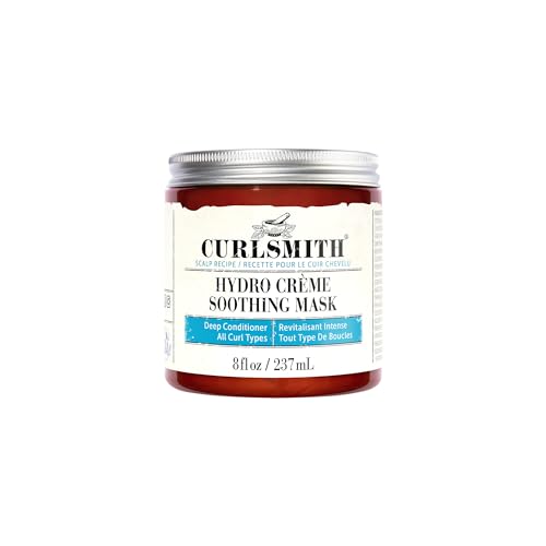 CURLSMITH CURLSMITH  Hydro Crme Soothing Mask  Vegan Soothing Deep Conditioner for any Hair Type Encourages Growth 8 oz