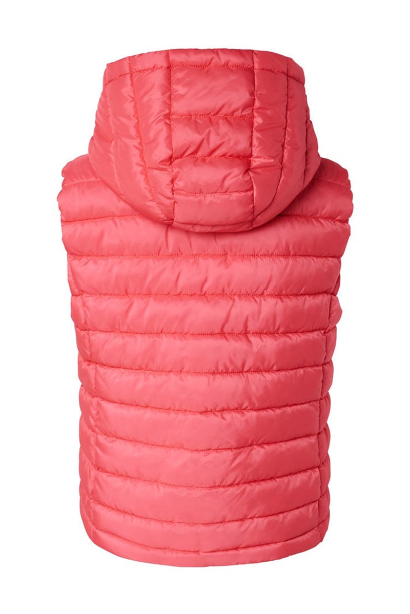 Tchibo Women Quilted Puffer Vest Jacket, Coral - Image 4