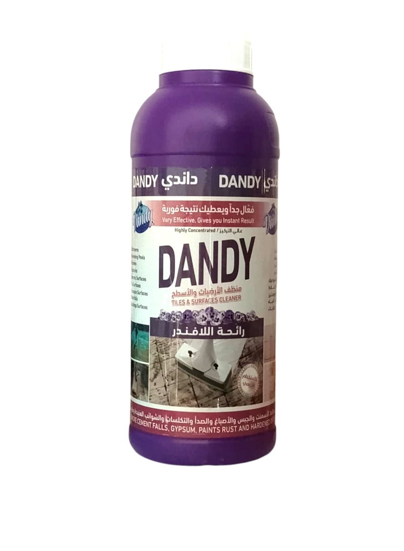 Dandy Tiles & Surfaces Cleaner - Lavender 1ltr