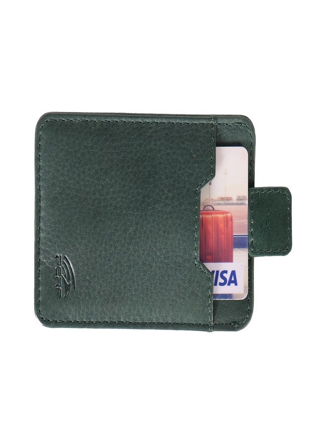 PERF Genuine Leather Debit/Credit/ATM Card Holder | Unisex | Classic Solid Design | Premium Feel & Trendy Aesthetic | Slim & Stylish Organizer - Image 5