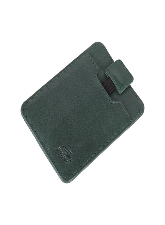 PERF Genuine Leather Debit/Credit/ATM Card Holder | Unisex | Classic Solid Design | Premium Feel & Trendy Aesthetic | Slim & Stylish Organizer - Image 1