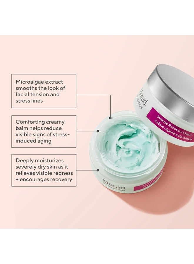 Murad Hydration Intense Recovery Cream - Deeply Moisturizes Severely Dry and Stressed Skin - For Face and Eyes, 1.7 Fl Oz - Image 2