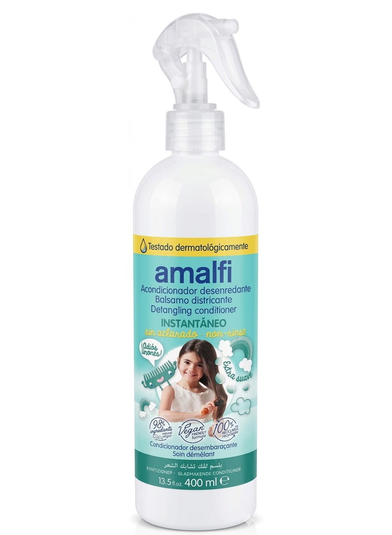 Amalfi Instant Non-Rinse Detangling Conditioner for Children - 400ml - Image 2