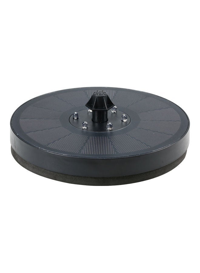NIBEMINENT LED Solar Floating Fountain Pump Black  - Image 1