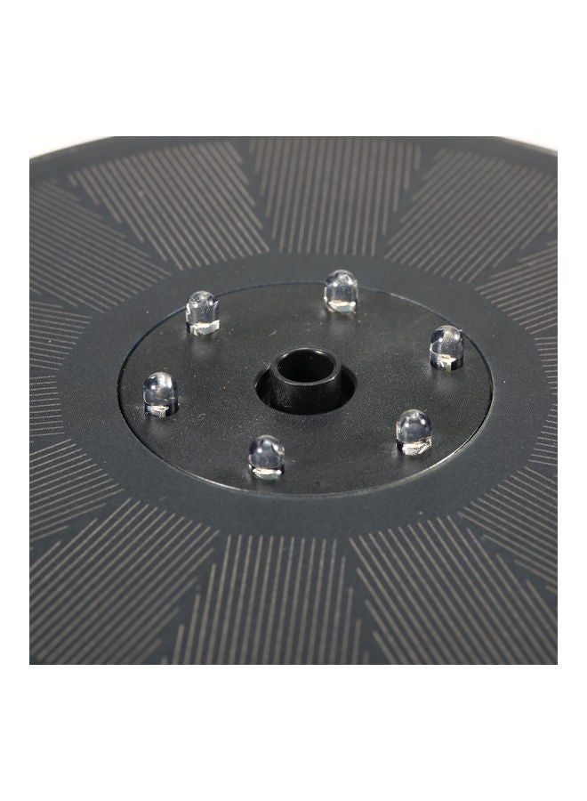 NIBEMINENT LED Solar Floating Fountain Pump Black  - Image 4