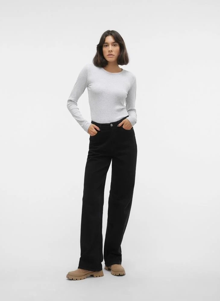 Vero Moda  Casual Crew Neck T-Shirt for Women | Best Price UAE